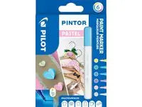 Märkpenna PILOT Pintor F Past Mix 6/fp - Primmeshiper