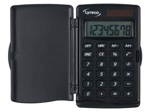 Miniräknare LYRECO Nomad 8 siffror - Primmeshiper