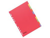 Kartongregister LYRECO A4 10-flik f.färg - Primmeshiper