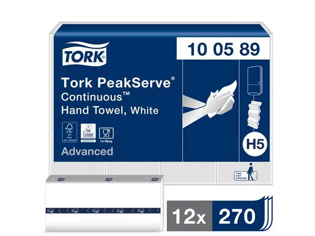 Handduk TORK Adv H5 PeakServe 3240/fp - Primmeshiper