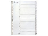 Kartongregister LYRECO A4 1-10 vit - Primmeshiper