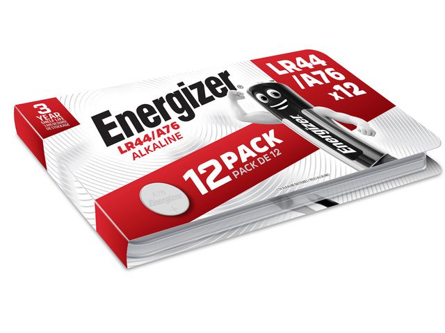Batteri ENERGIZER A76/LR44 12/fp - Primmeshiper