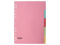 Kartongregister LYRECO budget A4 5-flik - Primmeshiper