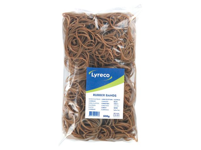 Gummiband LYRECO 60x2mm 500g - Primmeshiper