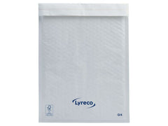 Bubbelpåse LYRECO 240x340mm vit 100/fp - Primmeshiper