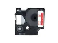 Tape 6mm röd på klar - Primmeshiper