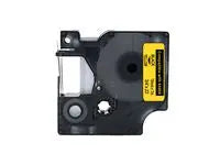 Tape 19mm svart på gul - Primmeshiper