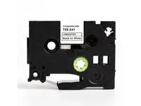 Tape 18mm TZe-241 svart på vit - Primmeshiper