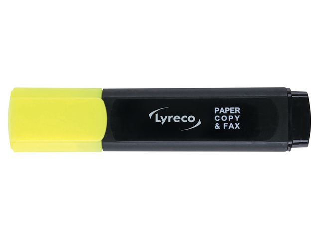 Överstrykningspenna LYRECO 2-5mm gul - Primmeshiper