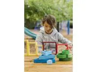 Byggdelar former i Rainbow 16 delar - Primmeshiper