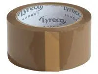 Packtejp LYRECO PP 50mmx66m Brun 6/fp - Primmeshiper