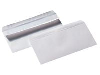 Kuvert LYRECO M65 112x220mm SHvit 500/fp - Primmeshiper