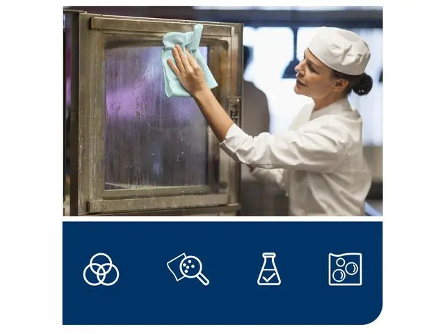 Rengöringsduk TORK Precis.W8 blå 75/fp - Primmeshiper