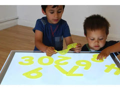 Silikonsiffror 10 olika gul 10/fp - Primmeshiper