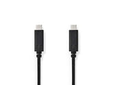 Kabel NEDIS USB-C - USB-C 1m svart - Primmeshiper