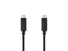 Kabel NEDIS USB-C - USB-C 1m svart - Primmeshiper