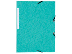 Gummibandsmapp LYRECO A4 3-kl grön 10/fp - Primmeshiper