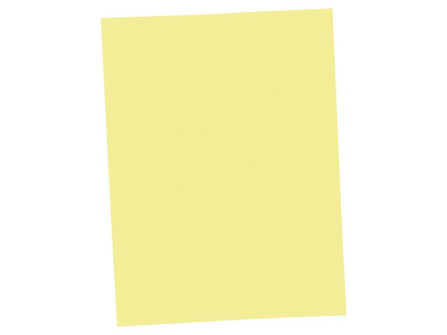 Samlingsmapp LYRECO A4 250g gul 100/fp - Primmeshiper