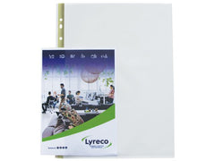 Plastficka LYRECO A4öl 0,08 präg 25/fp - Primmeshiper