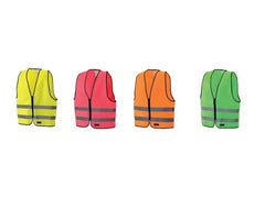 Reflexväst dragkedja Barn XXS Gul - Primmeshiper