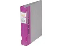 Gaffelpärm PEKI frost A4 56mm lila - Primmeshiper