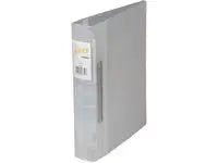 Gaffelpärm PEKI frost A4 56mm vit - Primmeshiper