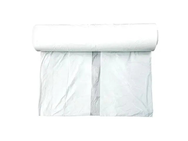 Papperskorgspåse HDPE 30L 9my vit 100/RL Primmeshiper