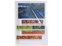 Aktmapp EXACOMPTA A4 0,12mm klar 100/fp Primmeshiper