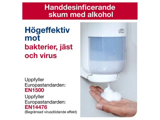 Handdesinfektion TORK S4 skum 950ml - Primmeshiper