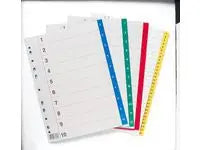 Plastregister PLASTOREG A4 1-52 lj.bl fl - Primmeshiper