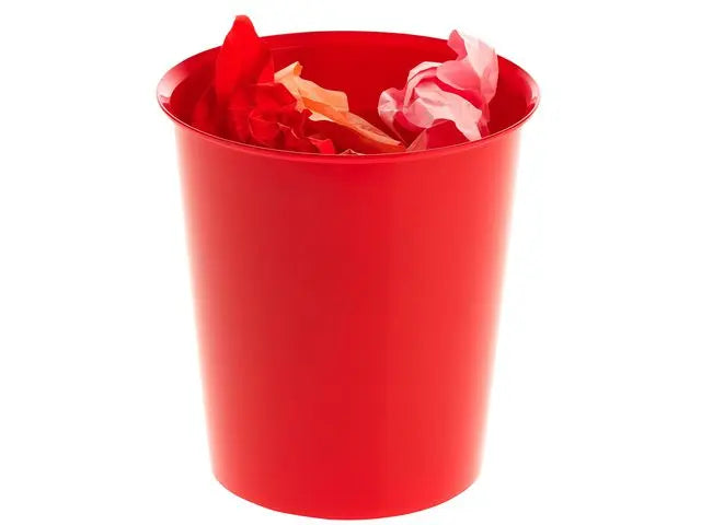 Papperskorg ARCHIVO 2000 18 L röd - Primmeshiper