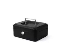 Kassaskrin 160x200x90mm svart - Primmeshiper