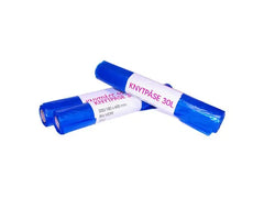 Plastsäck knyt MD 30L 15my blå 25/RL - Primmeshiper