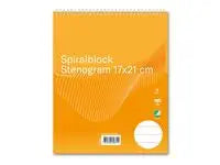 Spiralblock FORMAT stenogram 170x210mm - Primmeshiper
