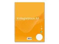 Kollegieblock FW A4 60g 70bl rut gul - Primmeshiper