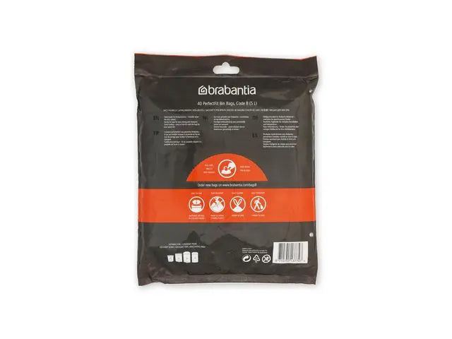Avfallspåse B BRABANTIA 5L 40/fp - Primmeshiper