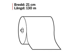 Torkrulle KATRIN System M2 blå 130m - Primmeshiper