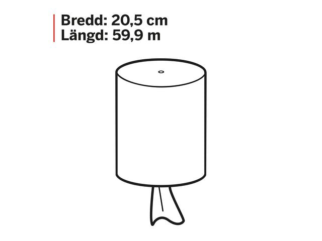 Torkrulle KATRIN Plus 2-L S 60m/rl - Primmeshiper