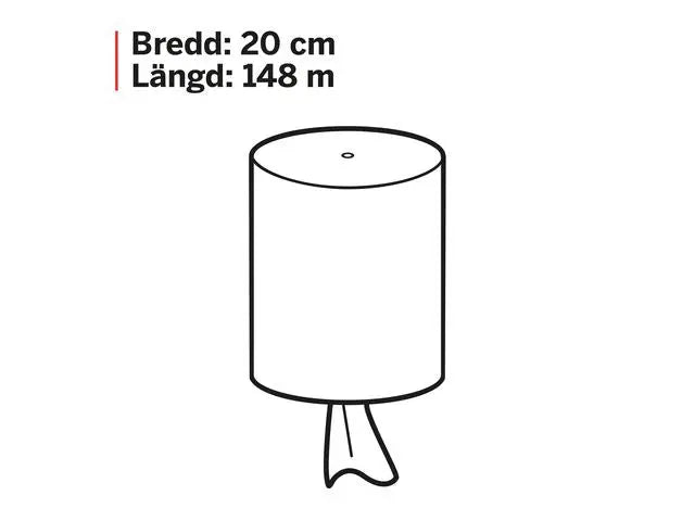 Torkrulle KATRIN M 2L blå 148m - Primmeshiper