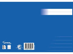 Skrivhäfte A5 ½ sida linj 14,5mm blå - Primmeshiper