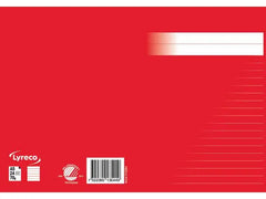 Skrivhäfte A5 linjerat 8,5mm röd - Primmeshiper