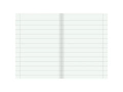 Skrivhäfte A5 linjerat 14,5mm ljusgrön - Primmeshiper