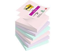 Notes POST-IT SS Z-bl Soulful 76x76 6/fp - Primmeshiper