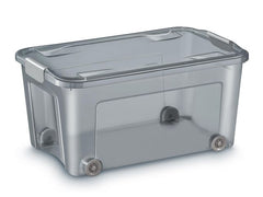 Plastlåda CEP återvunnen plast hjul 43L - Primmeshiper