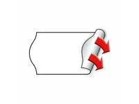 Etikett METO perm. 22x12 vit 12000/fp - Primmeshiper