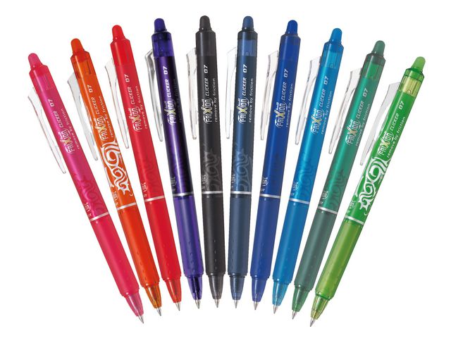 Gelpenna PILOT Frixion Clicker 0,7 svart - Primmeshiper