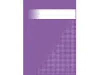 Räknehäfte A4 rutat 5x5mm lila 120/fp - Primmeshiper