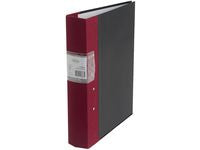 Gaffelpärm ACTUAL 60mm FSC vinröd - Primmeshiper