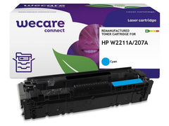 Toner WECARE HP W2211A 207A 1,25K cyan - Primmeshiper