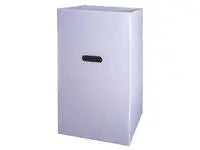 Papperskorg well 380x350x740mm vit - Primmeshiper